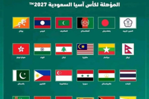 9 ديسمبر.. قرعة الملحق المؤهل إلى نهائيات أمم آسيا 2027