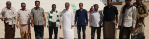 تسليم مشروع تعشيب ملعب كرة القدم و تأهيل ملاعب كرة السلة و الطائرة و اليد في نادي شباب القطن