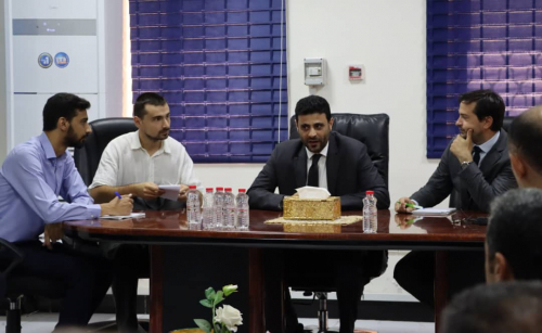 الهمداني يبحث مع وفد فرنسي التحديات التي تواجه أنشطة القطاع الخاص في السوقين الأوروبي والفرنسي