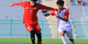 المنتخب الوطني تحت 23 عامًا يفوز على شعب صنعاء بهدفين في مباراة تجريبية