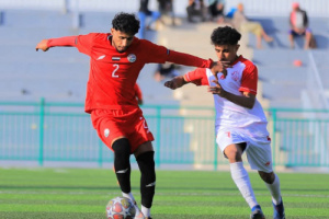 المنتخب الوطني تحت 23 عامًا يفوز على شعب صنعاء بهدفين في مباراة تجريبية