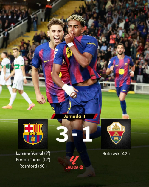 برشلونة يتعافى على حساب التشي 