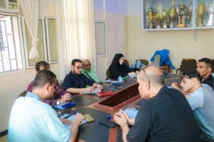 قيادة الإعلام الرياضي تزور نادي أهلي عدن وتطلع على أنشطته المختلفة