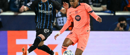 «هدف عكسي» ينقذ برشلونة أمام كلوب بروج