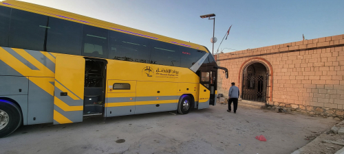  عاجل – تضامن حضرموت عالق في منفذ شحن منذ الفجر