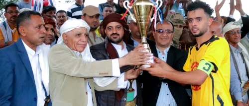 الصقر يُتوج بكأس أربعينية الشهيدة افتهان المشهري بفوز مستحق على منتخب المعافر