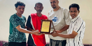 ملتقى بصمة الرياضي الثقافي يكرّم النجم باسل جماعي تقديراً لمسيرته الكروية