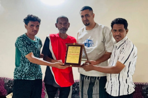 ملتقى بصمة الرياضي الثقافي يكرّم النجم باسل جماعي تقديراً لمسيرته الكروية