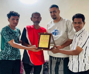 ملتقى بصمة الرياضي الثقافي يكرّم النجم باسل جماعي تقديراً لمسيرته الكروية