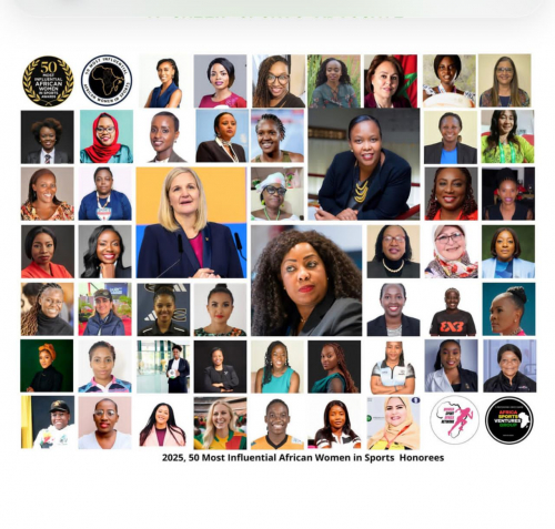بشرى حجيج تتصدر قائمة أكثر النساء الإفريقيات تأثيرًا في الرياضة لعام 2025