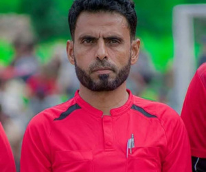 الحكم علي الحسني يمثل اليمن في تصفيات آسيا للناشئين بعمان