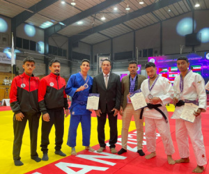 ثلاث ميداليات لليمن في بطولة غرب آسيا للجودو