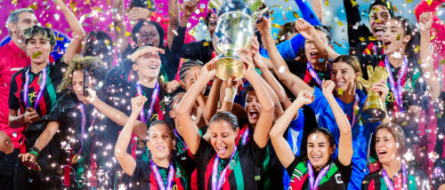 سيدات الجيش المغربي يتوجن بلقب دوري الأبطال