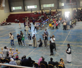 البكري يشهد تتويج منتخب صنعاء "رجال وسيدات" بلقب البطولة الوطنية الأولى لكرة السلة للكراسي المتحركة