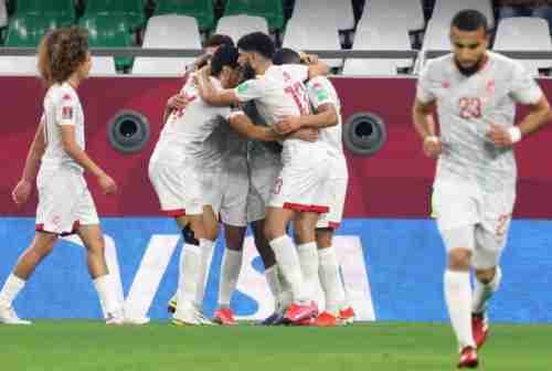 بالصور: تونس أول أضلاع المربع الذهبي العربي بالفوز على عمان