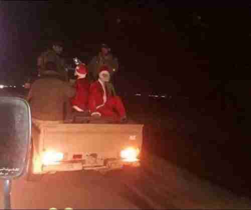 الشرطة تعتقل بابا نويل في عدن