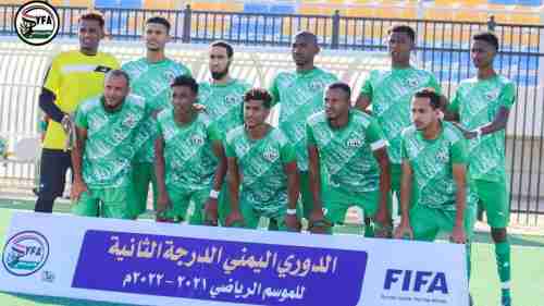 في دوري الثانية : خنفر أبين يفوز على رشيد تعز..وأهلي تعز يتصدر بتعادله مع  سلام الغرفة