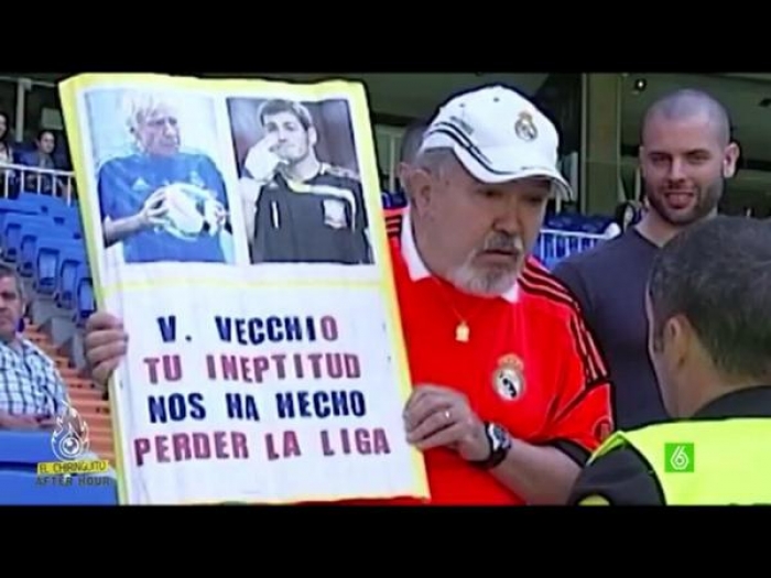 مشجع مدريدي لمدرب الحراس: بسخافتك.. سنخسر الليجا