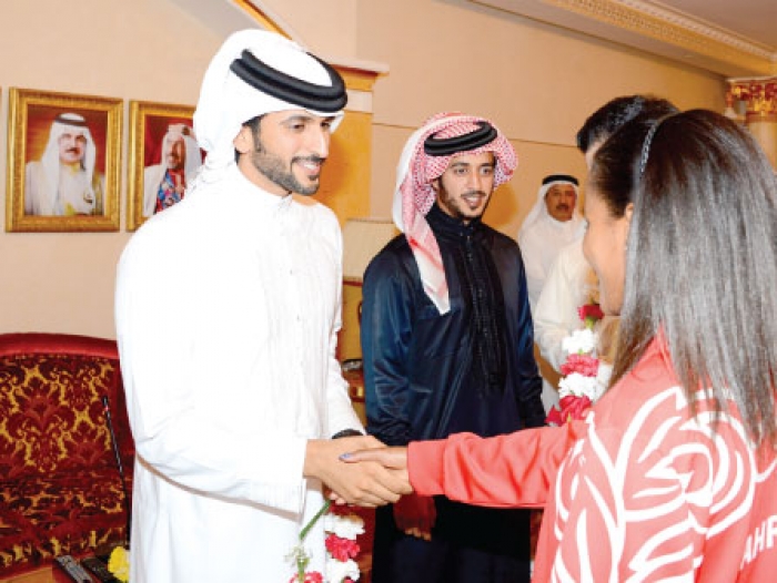 ناصر بن حمد: يستقبل البعثة البحرينية المشاركة في الأسياد.. حصدت 9 ميداليات ذهبية و 6 ميداليات فضية و4 ميداليات برونزية