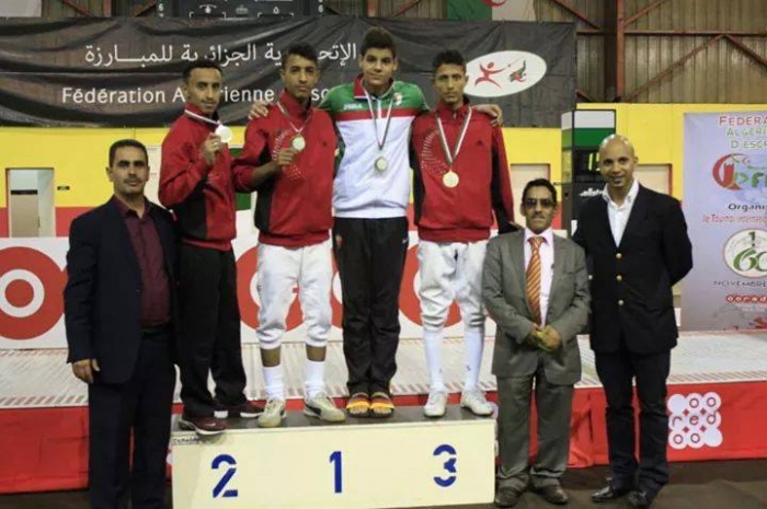 اليمن تجمع ثلاث ميداليات  في بطولة الجزائر الدولية للمبارزة