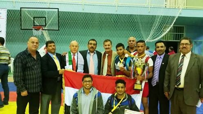 مصارعو اليمن يحرزون ذهبيتين وفضيتين