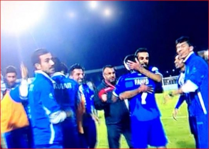 الفوز الاول في خليجي 22 ..كويتي