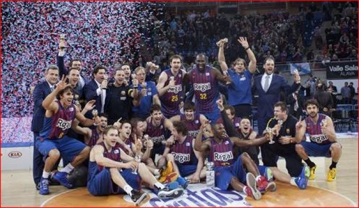 برشلونة يسجل رقماً تاريخياً في سلة الدوري الإسباني