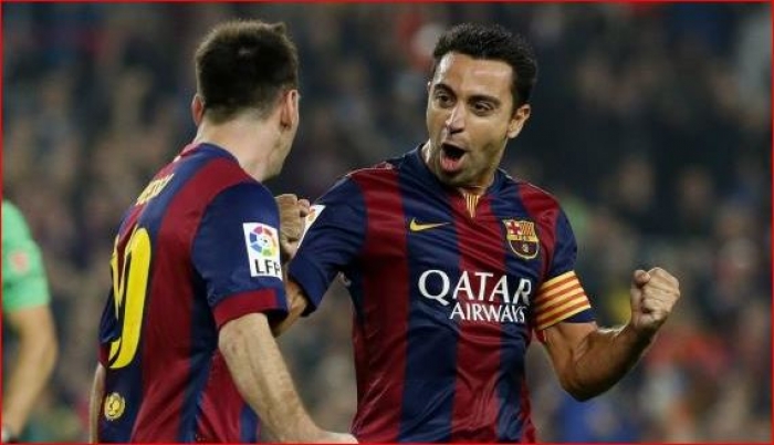 اسطورة برشلونة " تشافي"  يعادل رقم أسطورة ريال مدريد