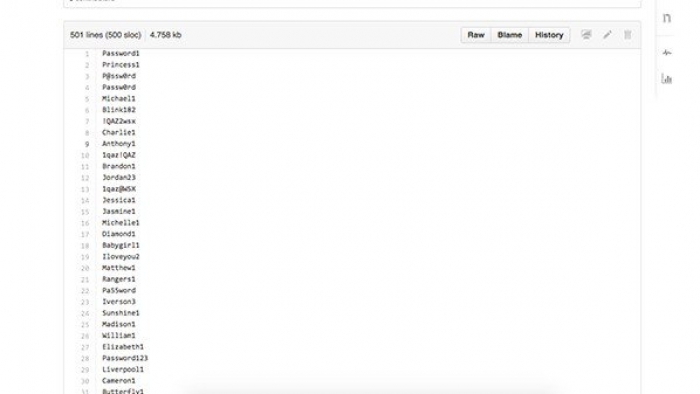 قائمة بأكثر 500 كلمة مرور مُستخدمة يستغّلها المُخترقون !