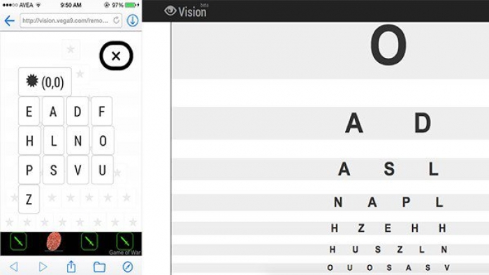 أداة لفحص العيون على الإنترنت باستخدام الحاسب والهاتف.. مجاناً
