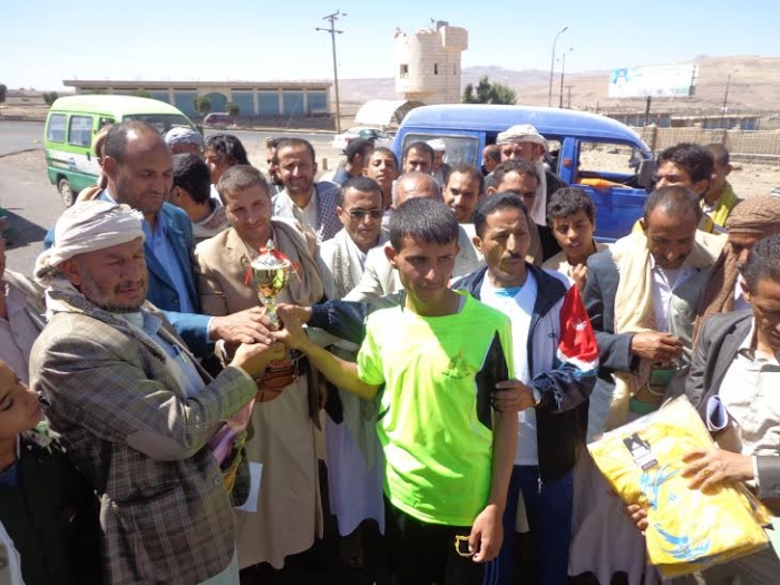 محفاظة عمران تكرم ابطالها