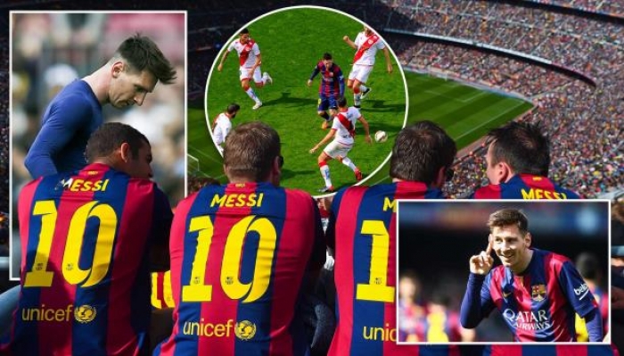 ميسي وبرشلونة... إنجازات متعددة من فوز واحد
