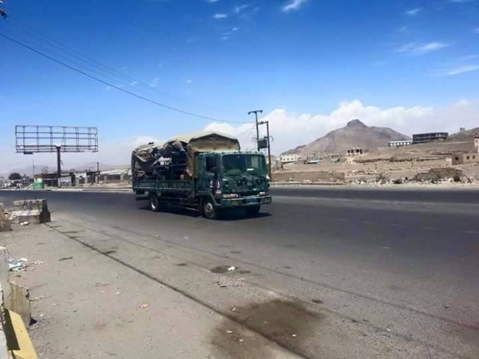ارتال عسكرية تخرج من صنعاء باتجاه محافظات الجنوب