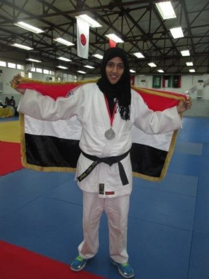 5 ميداليات ملونة لفتيات اليمن في اليوم الأخير من جودو العرب