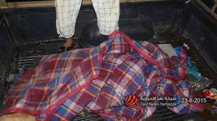 شاهد صورة وتفاصيل احدث مجازر الحوثي في تعز