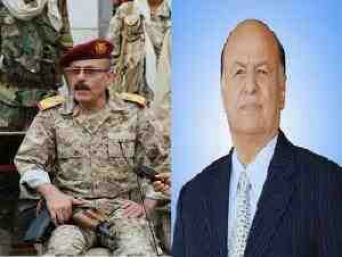تفاصيل المهاتفة بين الرئيس هادي وصادق سرحان .