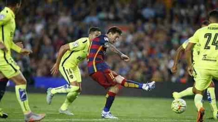 برشلونة يسحق ليفانتي ويستعيد صدارة الليجا