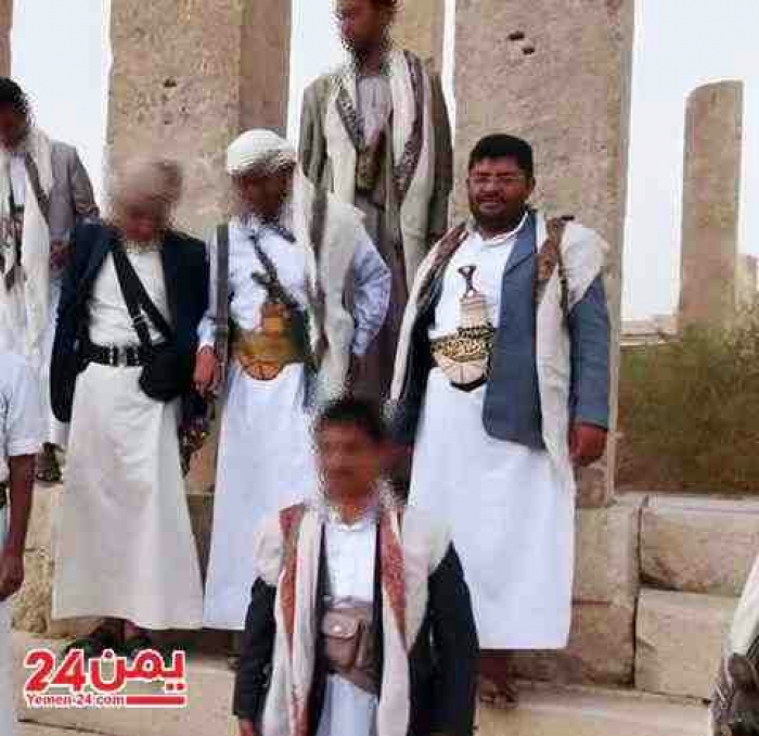 صورة مفبركة : رئيس الحوثية يزور مارب على خط صنعاء عمران