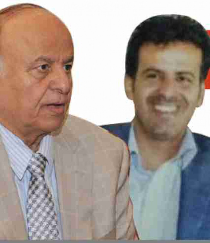 عودة نجل هادي ومدير مكتب الرئاسة الى عدن قبل عودة الرئيس