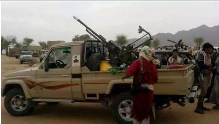 الحوثيون يتركون أسلحتهم ويفرون من تبة الملح؟