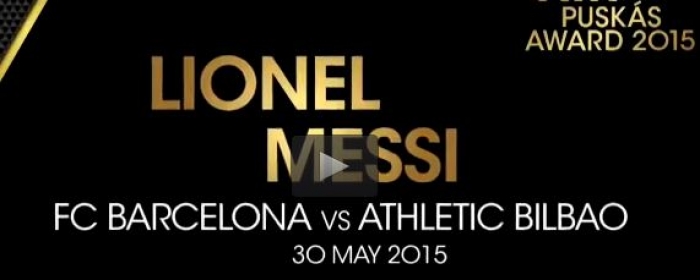 شاهد بالفيديو .. الفيفا يعلن اسماء المرشحين لنيل جائزة بوشكاش لافضل هدف في 2015