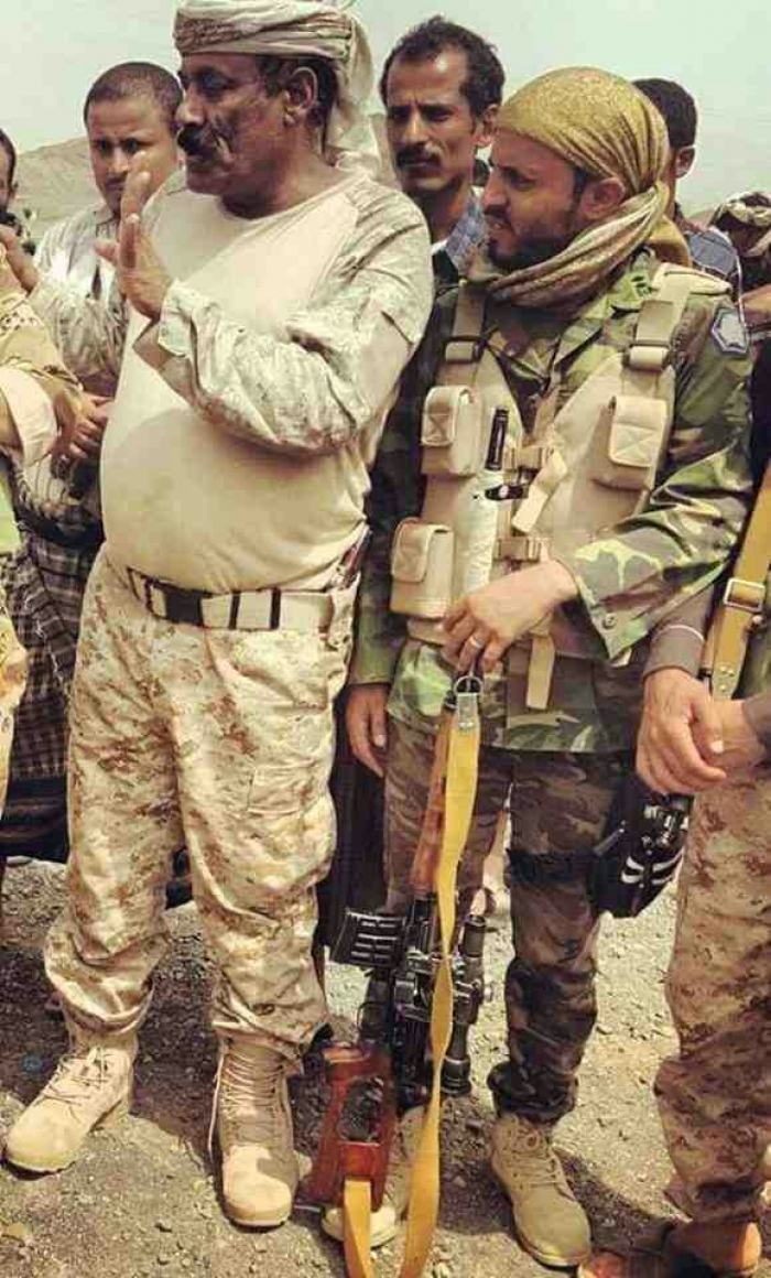 شاهد الصورة : جواس يستعد لمواجهة الحوثي على حدود الضالع
