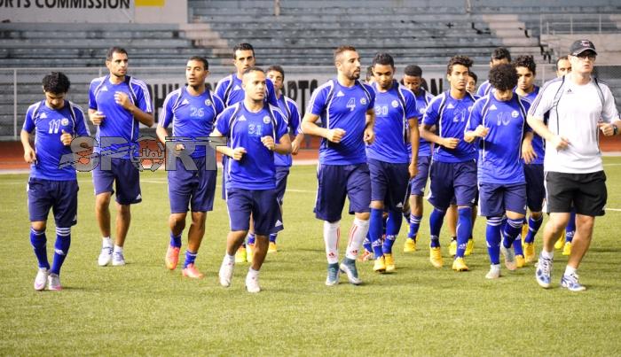 بالصــورة: منتخب اليمن يتدرب في مانيلا