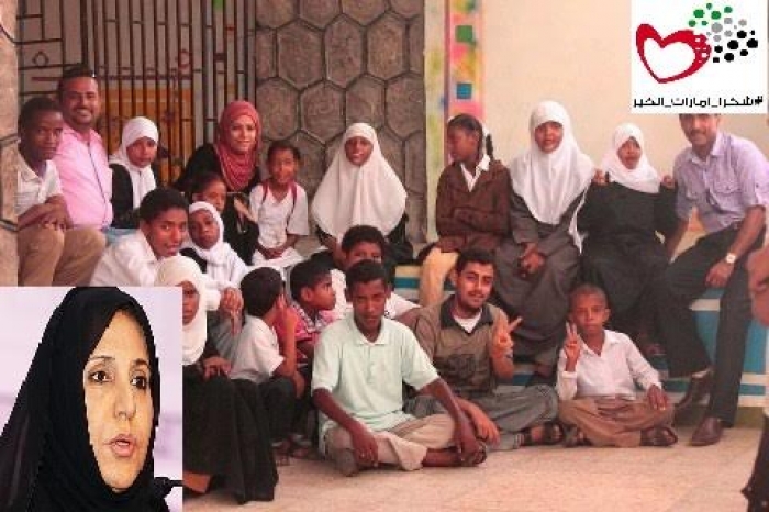 اول شيخة امارتية تضع اياديها البيضاء في عدن بكلفة 170 إلف درهم إماراتي – صورة