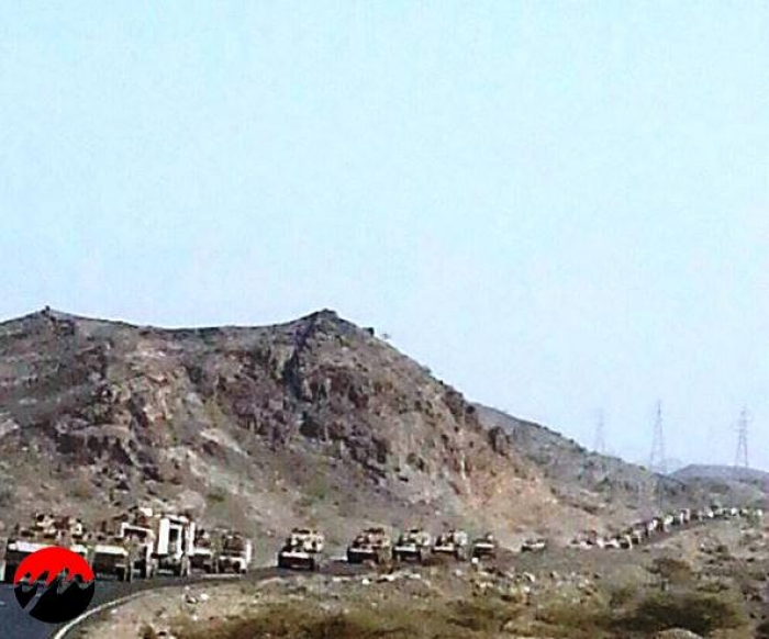 شاهد أربع صور حصرية للقوة الضاربة التي تقترب من الراهدة وفرار الحوثيين مشيا على الأقدام