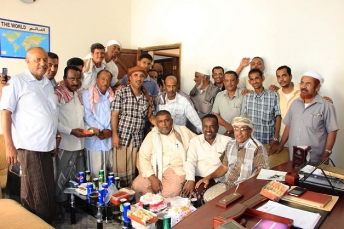 رياضة وادي حضرموت تودع مديرها السابق بالدموع .. وتستقبل المدير الجديد