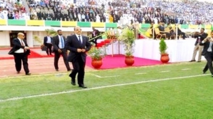 اتحاد الكرة الموريتاني ينفي مسؤولية رئيس الجمهورية في إيقاف مباراة السوبر