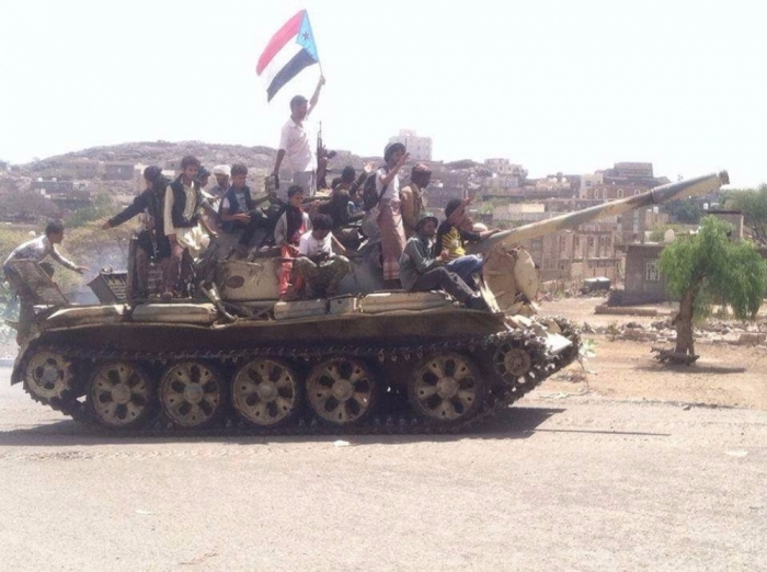 المقاومة الجنوبية تتصدى للحوثي على حدود الازارق