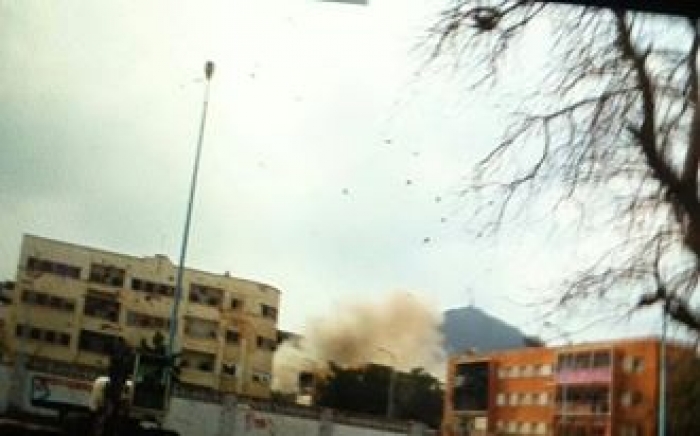 شاهد: اوضح صورة لانفجار كنسية المعلا .. تفاصيل