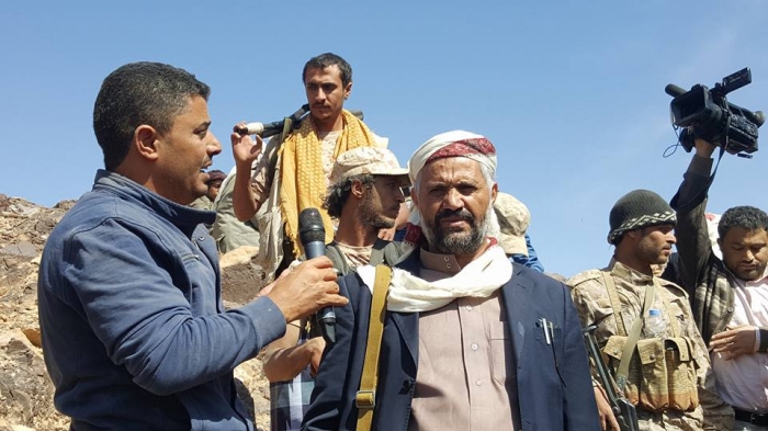 حقيقة إصابة الشيخ "منصور الحنق" بمعارك اليوم في نهم على مشارف العاصمة صنعاء